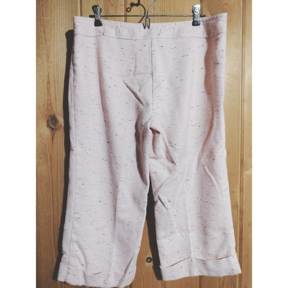 XOXO light pink Capri pants size 13/14 cotton blend - Picture 2 of 6
